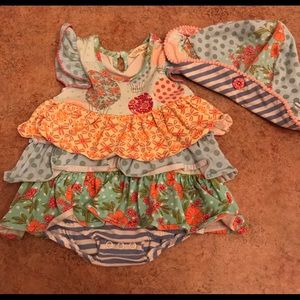 Matilda Jane Hot Air Balloon Bubble Romper 12/18